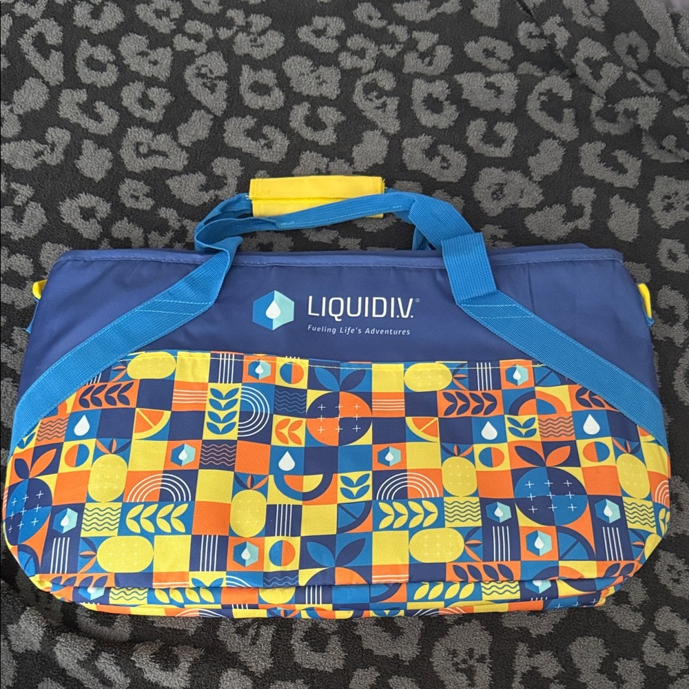 Liquid IV Cooler Tote Beach/Pool Bag